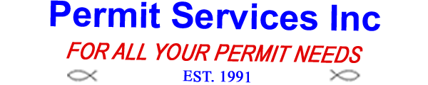 Permit Services Inc. For all your permit needs - est 1991